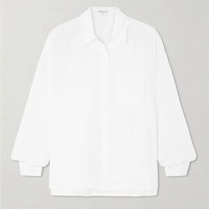 Oversized Linen Shirt